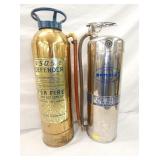 BRASS EXTINGISHER, WATER EXTINGISHER