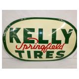 36X21 1963 KELLY TIRES BUBBLE SIGN