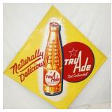 46X46 EMB. TRU ADE DIAMOND SIGN 1952