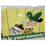 MORE DETAILED PHOTOS OF THIS SIGN FURTHER DOWN IN PICTURES! 