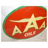 VIEW 2 LEFTSIE AAA OILS REPLICA SIGN