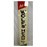 13X73 WOLFS HEAD MOTOR OIL VERTICAL