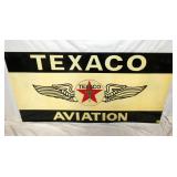 30X60 TEXACO AVIATION SIGN W/ WINGS