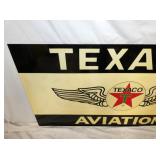 VIEW 2 LEFTSIDE TEXACO AVIATION REPLICA SIGN