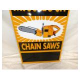 VIEW 3 CLOSE UP CHAIN SAWS 18X28 