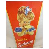 VIEW 2 TOP VIEW SUNBEAM REPLICA SIGN/SUNBEAM GIRL 