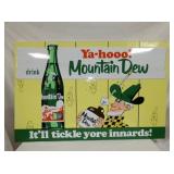 VIEW 2 CLOSE UP MT. DEW REPLICA SIGN