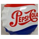 VIEW 3 LEFTSIDE 26IN. PEPSI CAP SIGN 