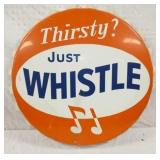 28IN WHISTLE SODA CAP SIGN