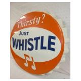 VIEW 2 RIGHTSIDE WHISTLE REPLICA SIGN
