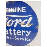 VIEW 2 RIGHTSIDE GENUINE FORD REPLICA SIGN