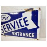 VIEW 2 RIGHTSIDE FORD SERVICE REPLICA SIGN