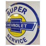 VIEW 2 RIGHTSIDE SUPER SERVICE  REPLICA SIGN