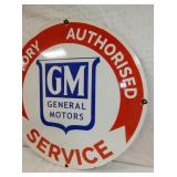 VIEW 2 RIGHTSIDE GM SERVICE  REPLICA SIGN