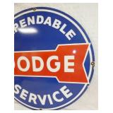 VIEW 2 RIGHTSIDE DODGE REPLICA SIGN 