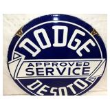 VIEW 2 TOP DODGE SERVICE  REPLICA SIGN