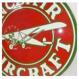 VIEW 6 SIDE 2 42IN. PORC. SINCLAIR SIGN 