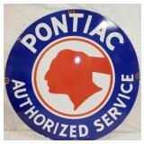 30IN PORC. PONTIAC AUTHORIZED SERVICE