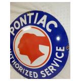 VIEW 2 RIGHTSIDE PONTIAC REPLICA SIGN