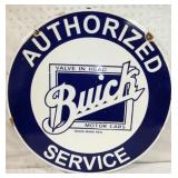 24IN DS PORC. BUICK SERVICE SIGN