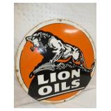 VIEW 3 LEFTSIDE 24IN. PORC. LION OILS 