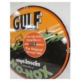 VIEW 2 RIGHTSIDE GULF NO-NOX REPLICA SIGN