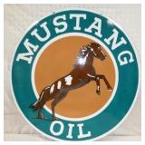 VIEW 4 SIDE 2 MUSTANG OIL SIGN