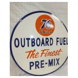 VIEW 3 LEFTSIDE 30IN. PORC. 76 SIGN 