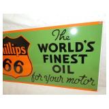 VIEW 2 RIGHTSIDE WORLDS FINEST OIL REPLICA SIGN 