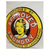 VIEW 2 RIGHTSIDE LAUNDRY REPLICA SIGN