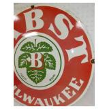 VIEW 2 RIGHTSIDE PABST REPLICA SIGN