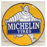 24IN. PORC. MICHELIN TIRES SIGN 