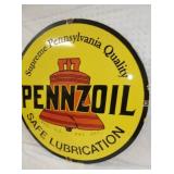 VIEW 2 RIGHTSIDE PENNZOIL  REPLICA SIGN