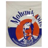 VIEW 3 LEFTSIDE 30IN. PORC. MOHAWK  REPLICA SIGN