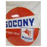 VIEW 2 LEFTSIDE W/MOBILOIL SIGN 