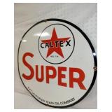 VIEW 2 RIGHTSIDE CALTEX  REPLICA SIGN