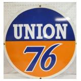 30IN. PORC. UNION 76 SIGN 