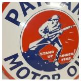 VIEW 3 CLOSE UP 30IN. PORC. PAN-AM REPLICA SIGN