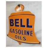 VIEW 2 RIGHTSIDE DIECUT BELL  REPLICA SIGN