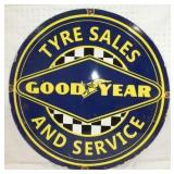 30IN. PORC. GOODYEAR SALES & SERVICE  