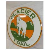 VIEW 2 CLOSEUP PORC. REPLICA SIGN 