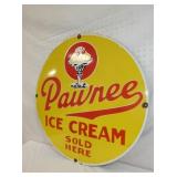 VIEW 2 PAWNEE ICE CREAM  REPLICA SIGN