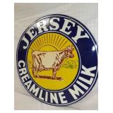 VIEW 4 30IN PORC. JERSEY CREAMLINE SIGN