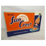 VIEW 2 SIDE 2 SUN CREST FLANGE REPLICA SIGN  