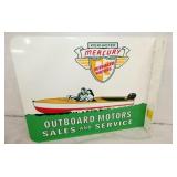 15X12 HEAVY METAL MERCURY FLANGE W/ BOAT