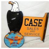17X20 HEAVY METAL CASE FLANGE W/ EAGLE