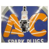 VIEW 2 CLOSEUP W/ SPARKPLUG REPLICA SIGN