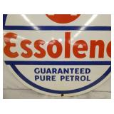 VIEW 2 CLOSEUP PORC. 30IN ESSOLENE REPLICA SIGN