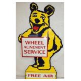 20X35 PORC. DIECUT WHEEL ALINEMENT