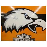 VIEW 2 CLOSEUP PORC. EAGLE REPLICA SIGN